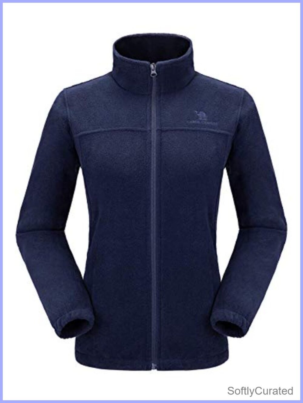 Full Zip Fleece Jacket with Pockets Soft Polar Fleece Coat Sweater for Outdoor